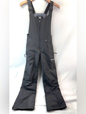 Arctix XS 29L Women’s Ski Snowboarding Black Snow Bib with White Logo